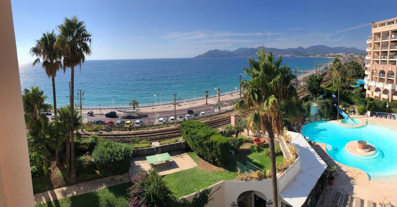 Cannes Apartment With Sea View, Aircondition And Parking Luaran gambar
