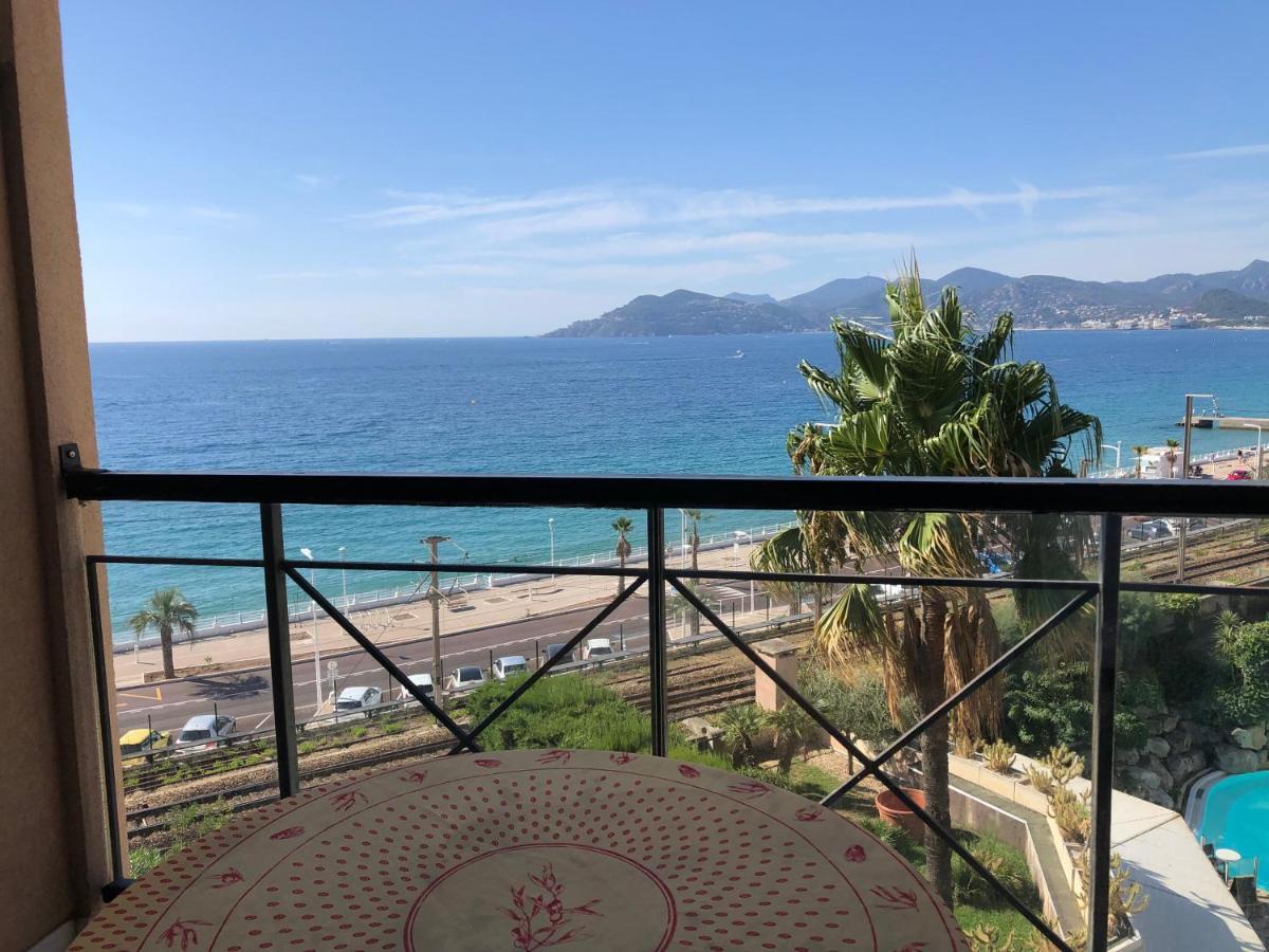 Cannes Apartment With Sea View, Aircondition And Parking Luaran gambar