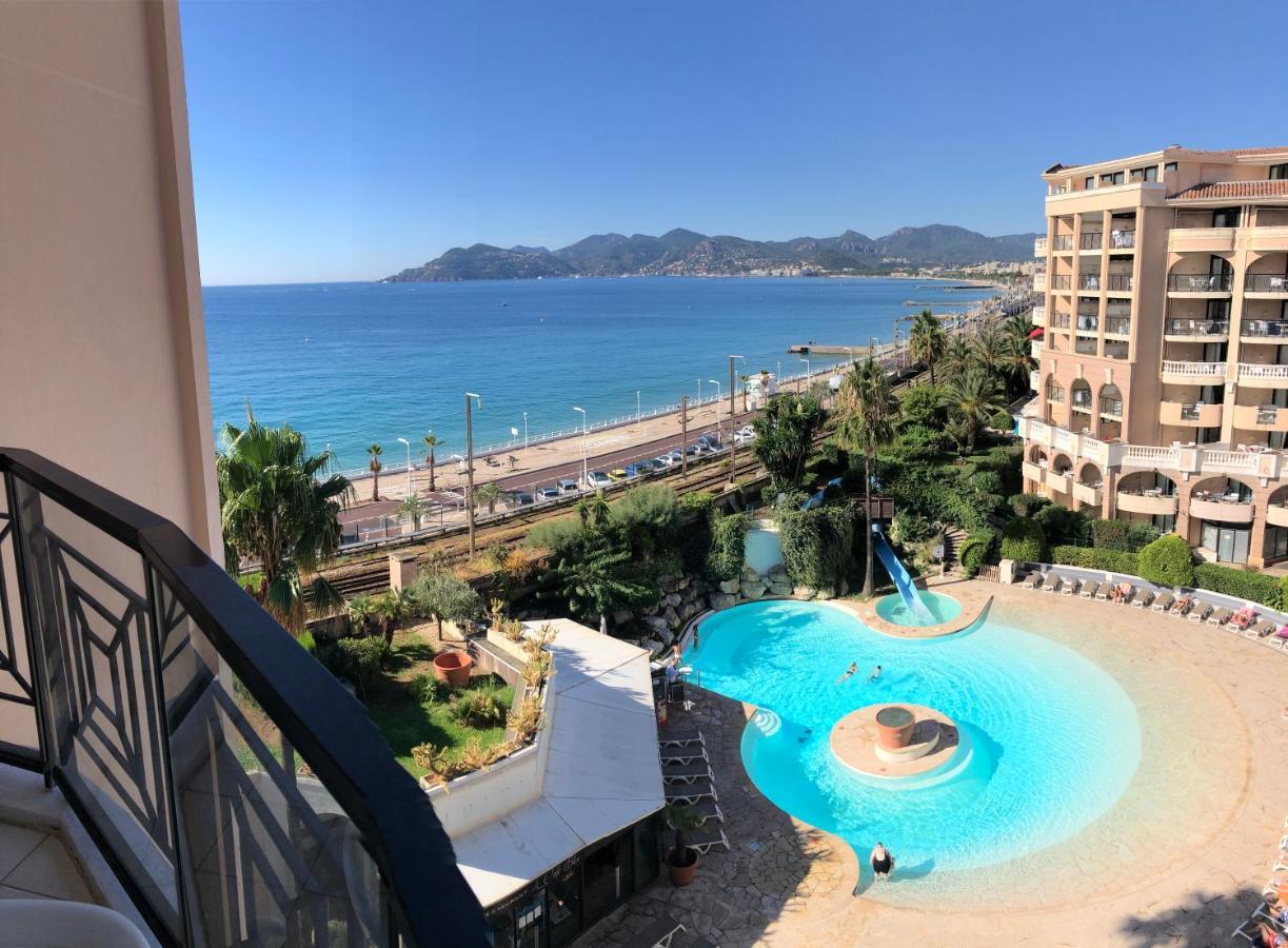 Cannes Apartment With Sea View, Aircondition And Parking Luaran gambar