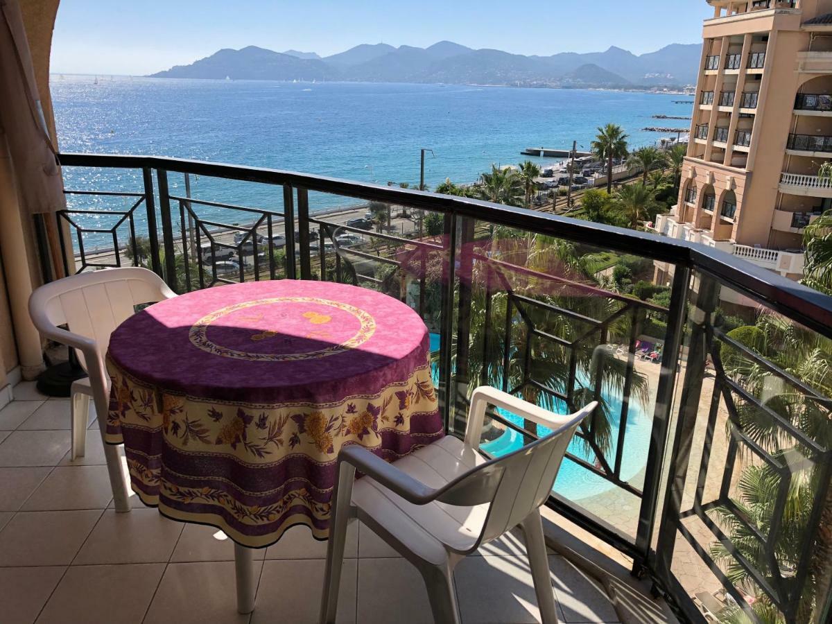 Cannes Apartment With Sea View, Aircondition And Parking Luaran gambar